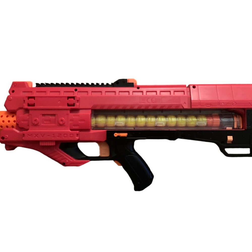 Nerf Rival Zeus MXV-1200 Motorized Blaster (Red) - Picture 2 of 8